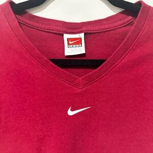 Nike Red Short Sleeve Tee